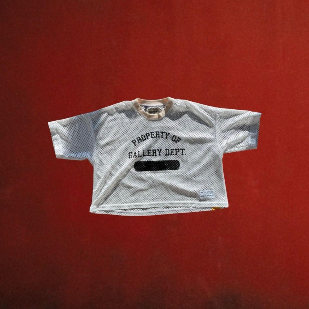 Gallery Dept. White Mesh Jersey